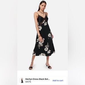 Silk Cami NYC midi dress